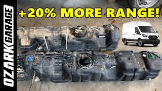 Ford Transit 31 Gallon Fuel Tank Swap: DIY Step by Step