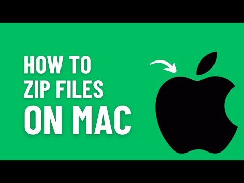 How To Zip Files On Mac, Macbook Pro, Air, Mini, iMac