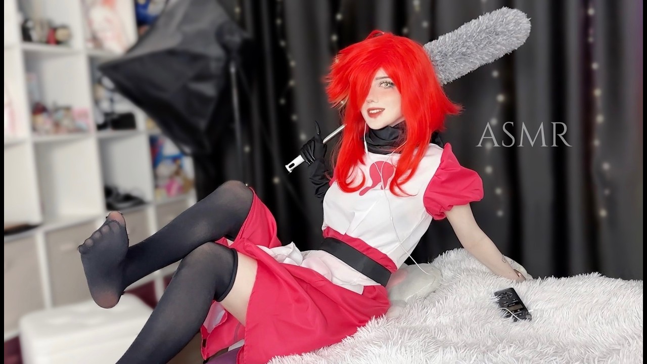Niffty & Alastor trying ASMR I Hazbin Hotel Cosplay RolePlay