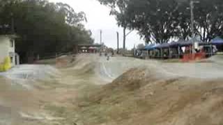 bmx racing 7 year old jumps 8 m double