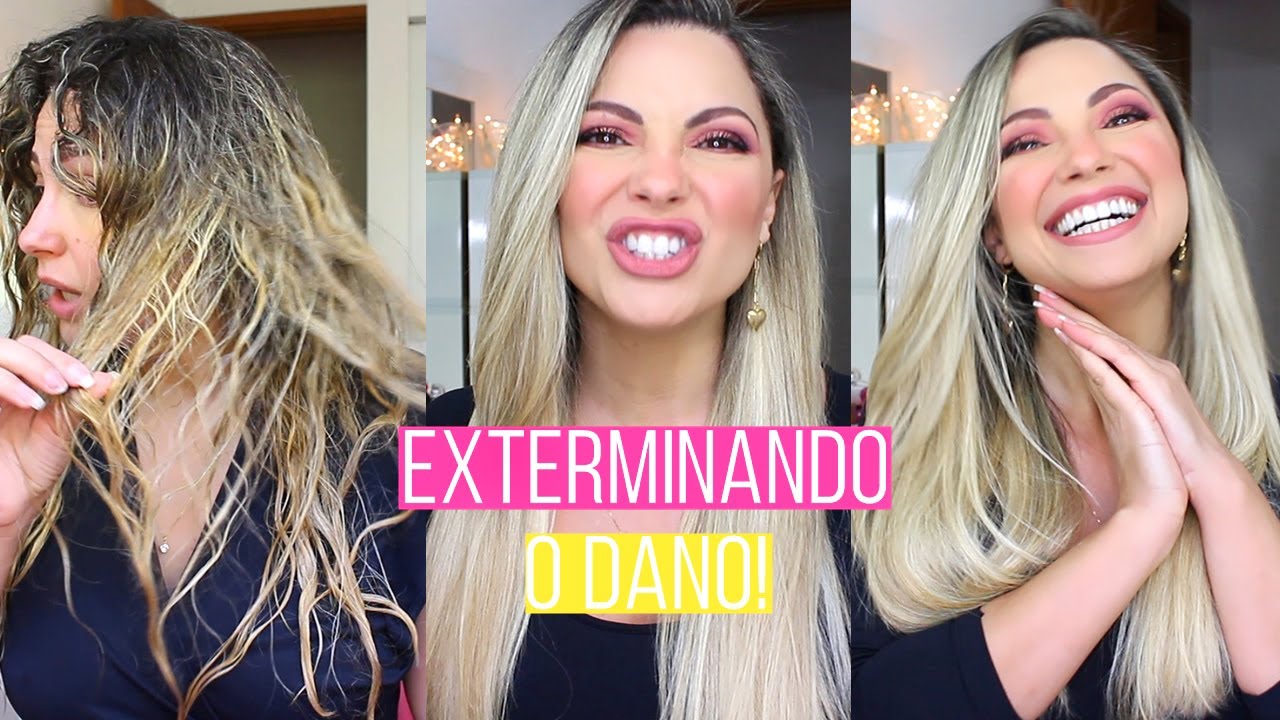 SUPER TRATAMENTO após o retoque de LUZES (ou qualquer química) Por Bia Munstein