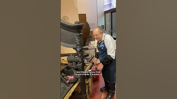 Howard prints one of the newest cuts in our print shop, which we just received from a follower