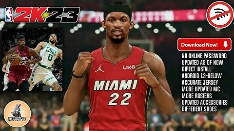 2K23 Updated Roster Android Offline | No F1VM | HD Graphics | Gameplay | Celtics vs Heat 2K23