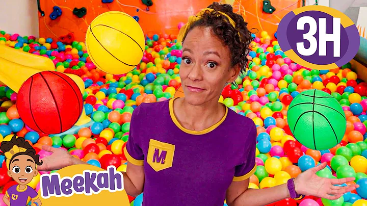 Meekahs Ball Pit Sports and Shapes! | Educational Videos for Kids | Blippi and Meekah Kids TV