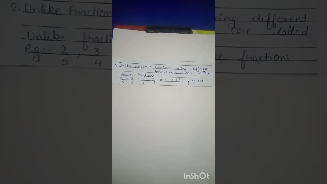 Fractions and Its Types | Easy Math for Kids