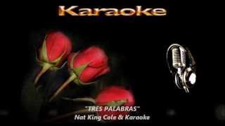 Video thumbnail of "Karaoke - Bolero - Nat King Cole - Tres Palabras"