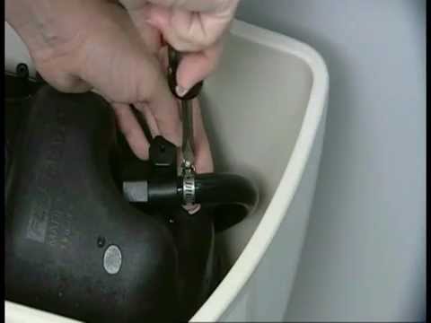 Flushmate Upper Supply - YouTube