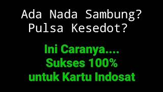 UNREG Nada Sambung Indosat