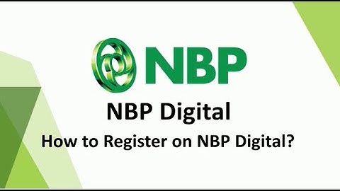 NBP Digital Registration Tutorial English