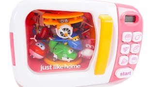 Super Wings In Microwave Transforming Robots Toys For Kids