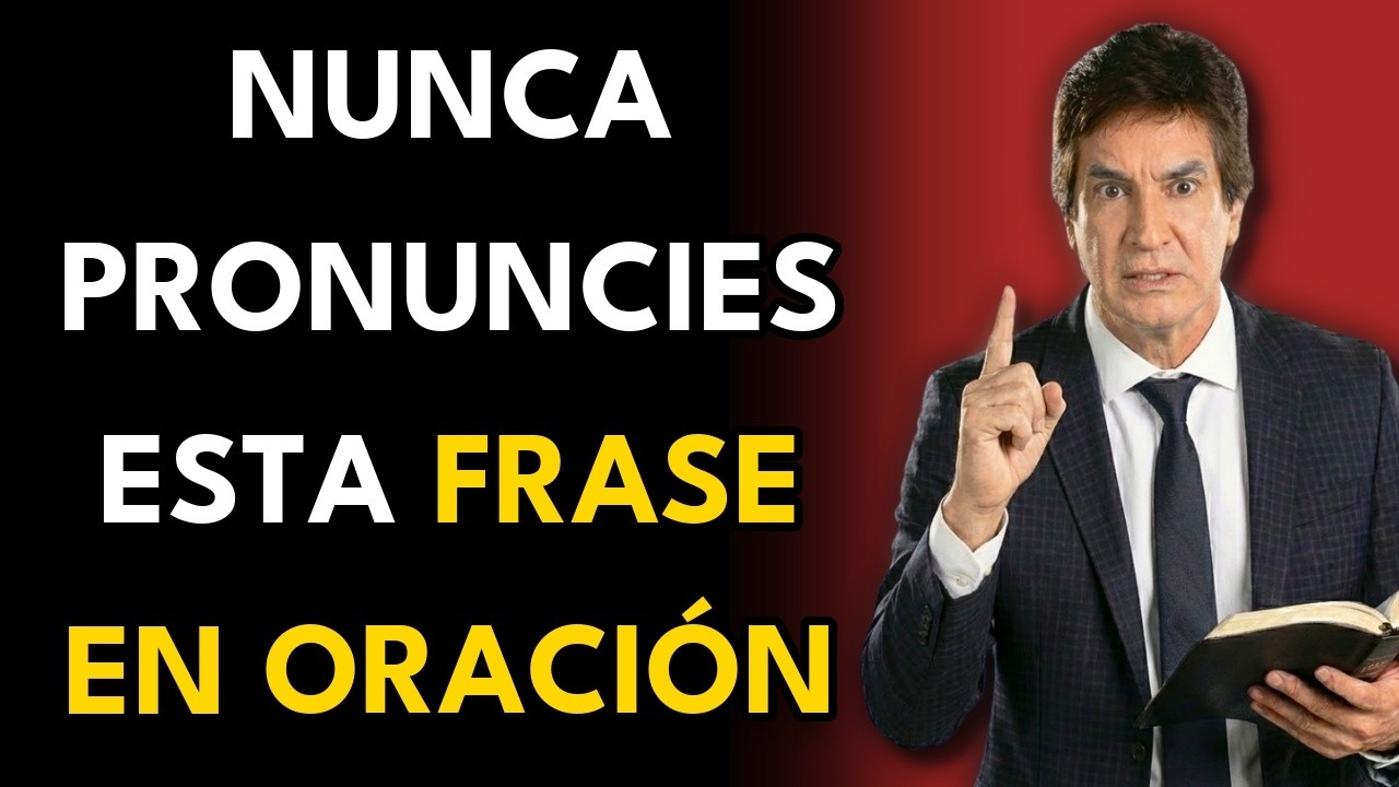 Dante Gebel advierte: Nunca digas esta frase en la oración o atraerás una maldición.