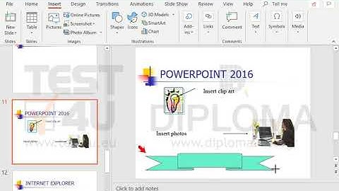 Insert the Ribbon: Tilted Up shape from the Stars and Banners image group into the empty space...