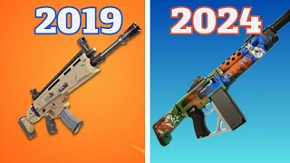 HISTORY OF FORTNITE'S BROKEN WEAPONS