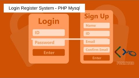 Login And Register Management System With admin panel Using PHP / MYSQL
