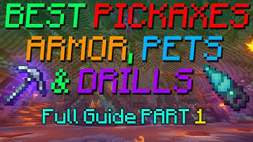 Dwarven Mines - The FULL GUIDE (Part 1) - [Hypixel Skyblock]