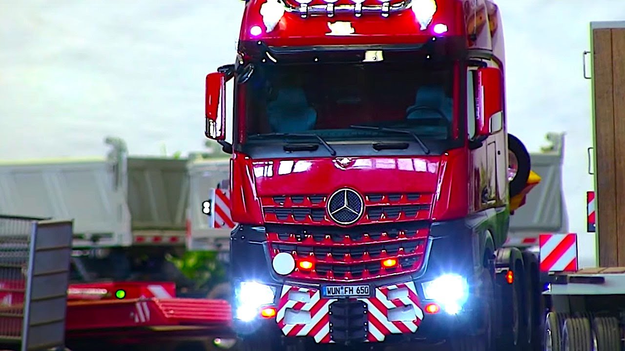 BEST OF RC TRUCKS AND CONSTRUCTION-SITE ACTION I HEAVY HAULAGE RC´S I RC TRUCK MEETING I MAN