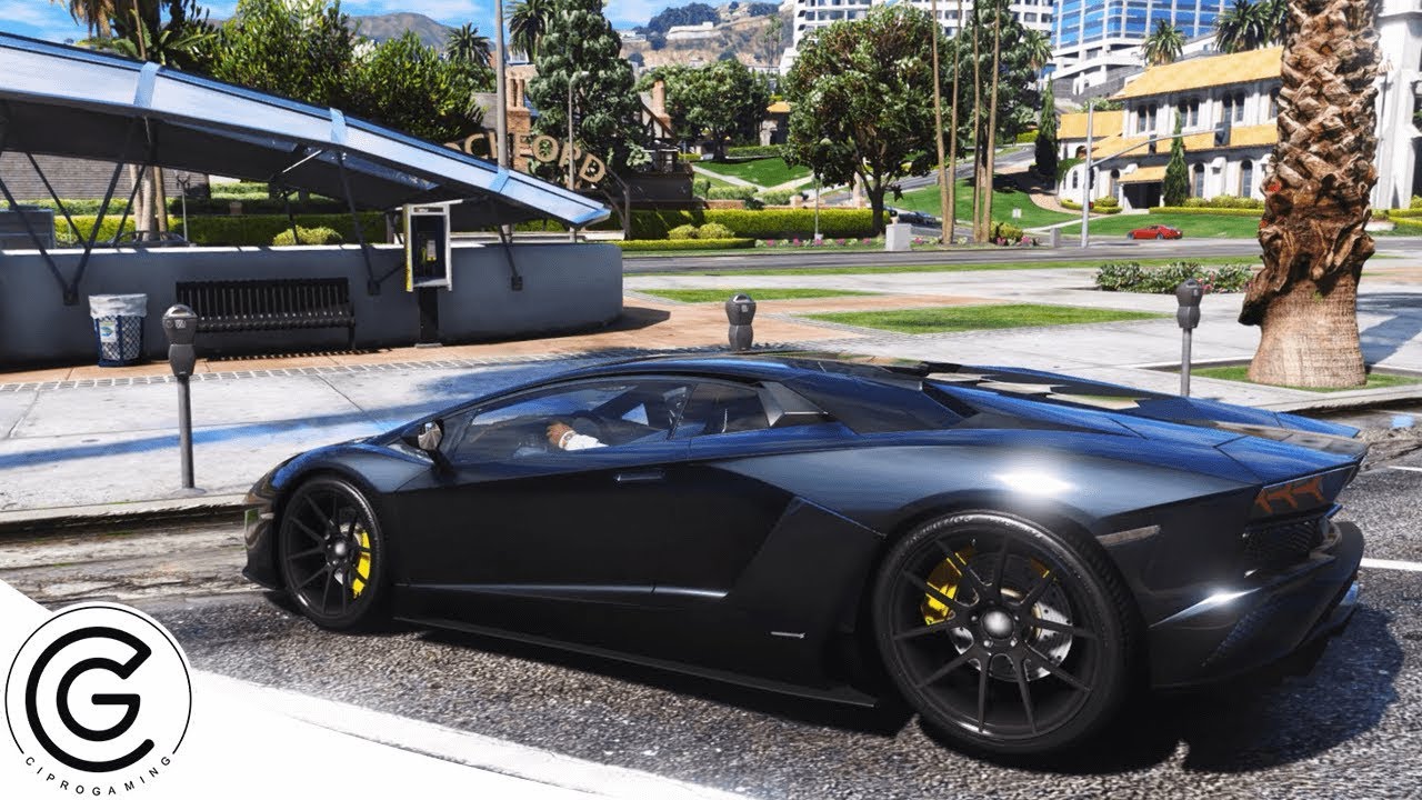 GTA 6 Graphics - Lamborghini Aventador S 2017 - M.V.G.A. Gameplay ...