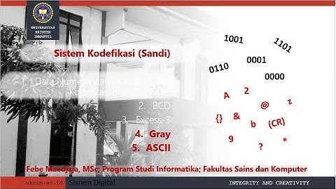 09 Gray dan ASCII - Sistem Kodefikasi (Sandi)