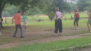 Sunday Morning Surprise Watch Strangers Disco Dance Together In Prospect Park  August 4 2024