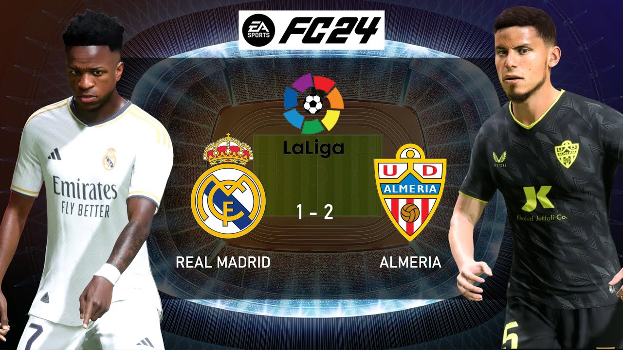 Real Madrid vs Almeria - LaLiga 23/24 | FC 24 PC Gameplay 4K