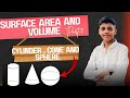 Class 10th surface area and volume part-2 | class 10th chapter 12 math | area and volume of 3d shape