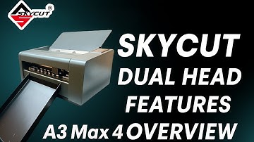 Skycut A3 Max 4 Dual Head in Action | 15-Minute Real-Time Demo & Features Overview