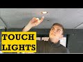 12V LED TOUCH SPOT LIGHTS INSTALL - T4 CAMPERVAN