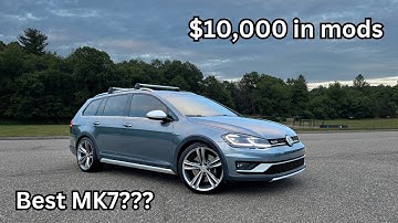MK7 VW Golf Alltrack Walk-Around & Mod List ($10K in Mods!)