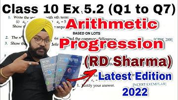 RD Sharma Class 10 Solutions Ex 5.2 Q1 to Q7 Chapter 5 Arithmetic Progression Latest Edition 2022