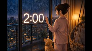 2 Minute Timer 🌧️ Cozy Rainy Night Reading Ambience | Relaxing Countdown