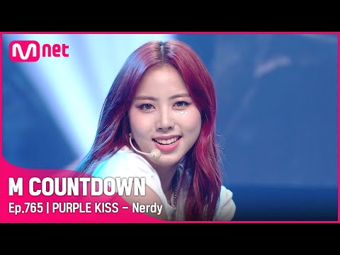 [PURPLE KISS - Nerdy] #엠카운트다운 EP.765 | Mnet 220811 방송