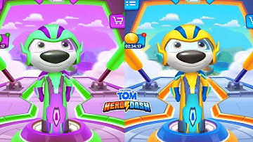 Talking Tom Hero Dash - Hank - 2 x - Gameplay, Android - LILU