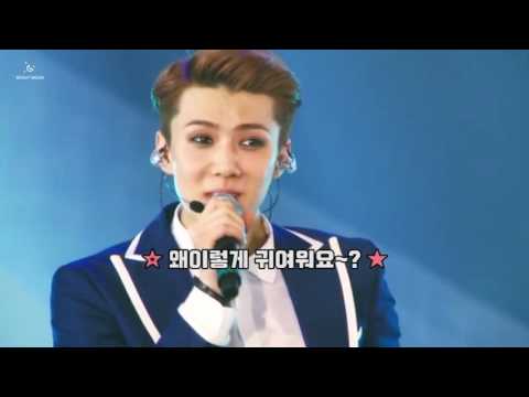 What happens when Sehun, the youngest member of EXO, acts cute.exo
