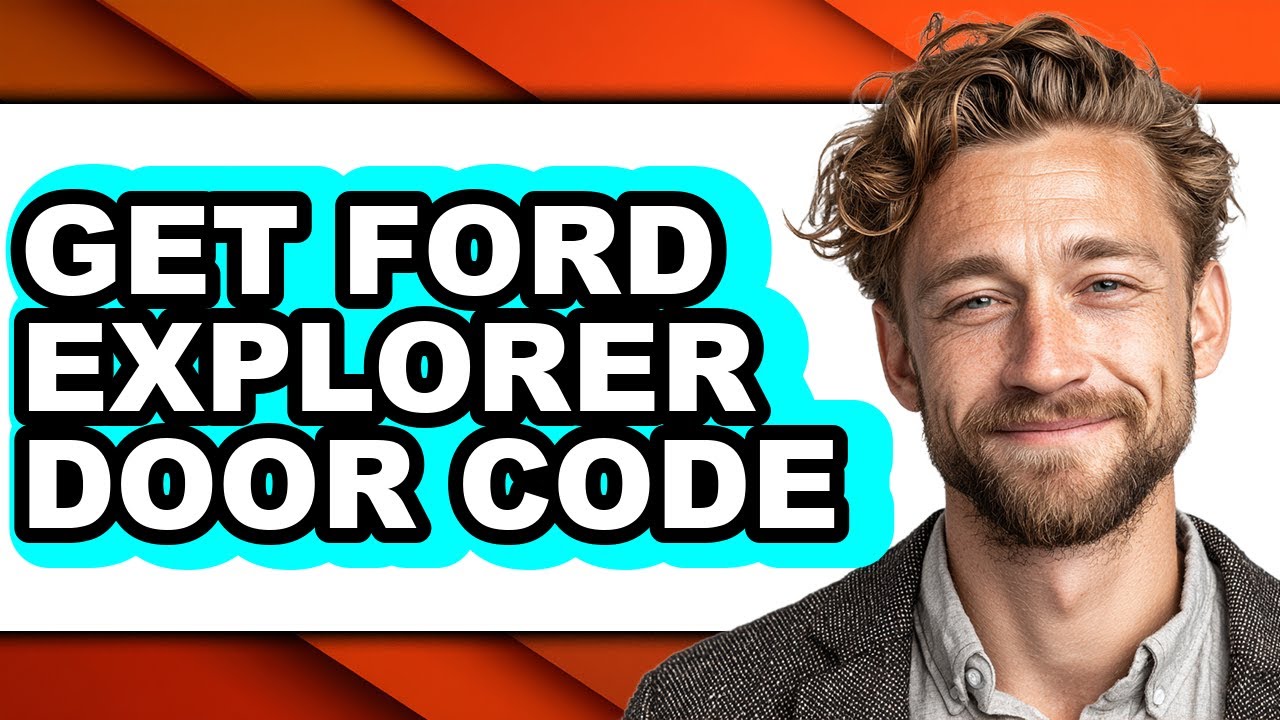 How To Get Ford Explorer Door Code Updated Youtube 