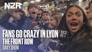 Fans go CRAZY in Lyon with Stacey Waaka | Front Row Daily Show