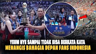 'Pertama Kali Dalam Karir Saya' Hye-Seon Sampai Begini, Reaksi Pemain Red Spark Usai Laga FUN VOLLY