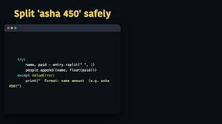 Build a Bill Splitter in Python (Python Project)