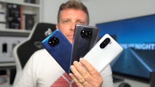 Techtablets Видео POCO F3 Vs X3 Pro Vs X3 NFC Comparison & Re-Review With MIUI 12.5!