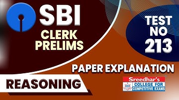 SBI CLERK PRELIMS |SBI CLERK REASONING| PRACTICE SET AND SHORTCUT TRICKS