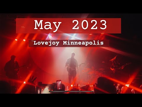 Lovejoy Concert in Minneapolis: May 2023 Vlog