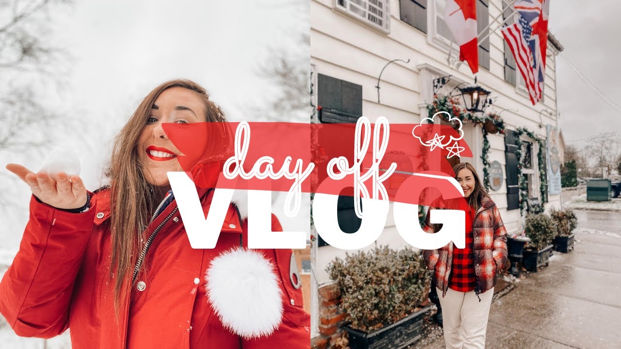 DAY OFF VLOG 87 Niagara safari xmas lights/xmas food shop/balls