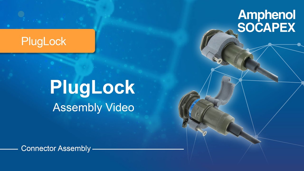 Amphenol Socapex Pluglock Assembly YouTube