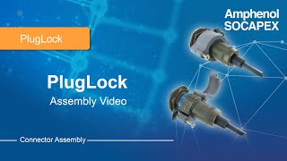 Amphenol Socapex Pluglock Assembly