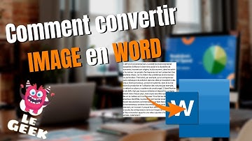 Comment convertir une image en document Word