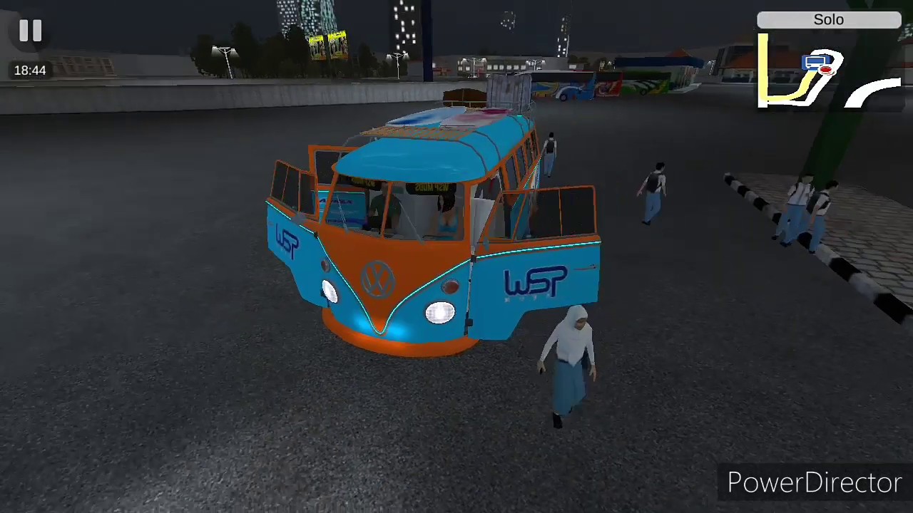 tempo traveller mod for bus simulator indonesia