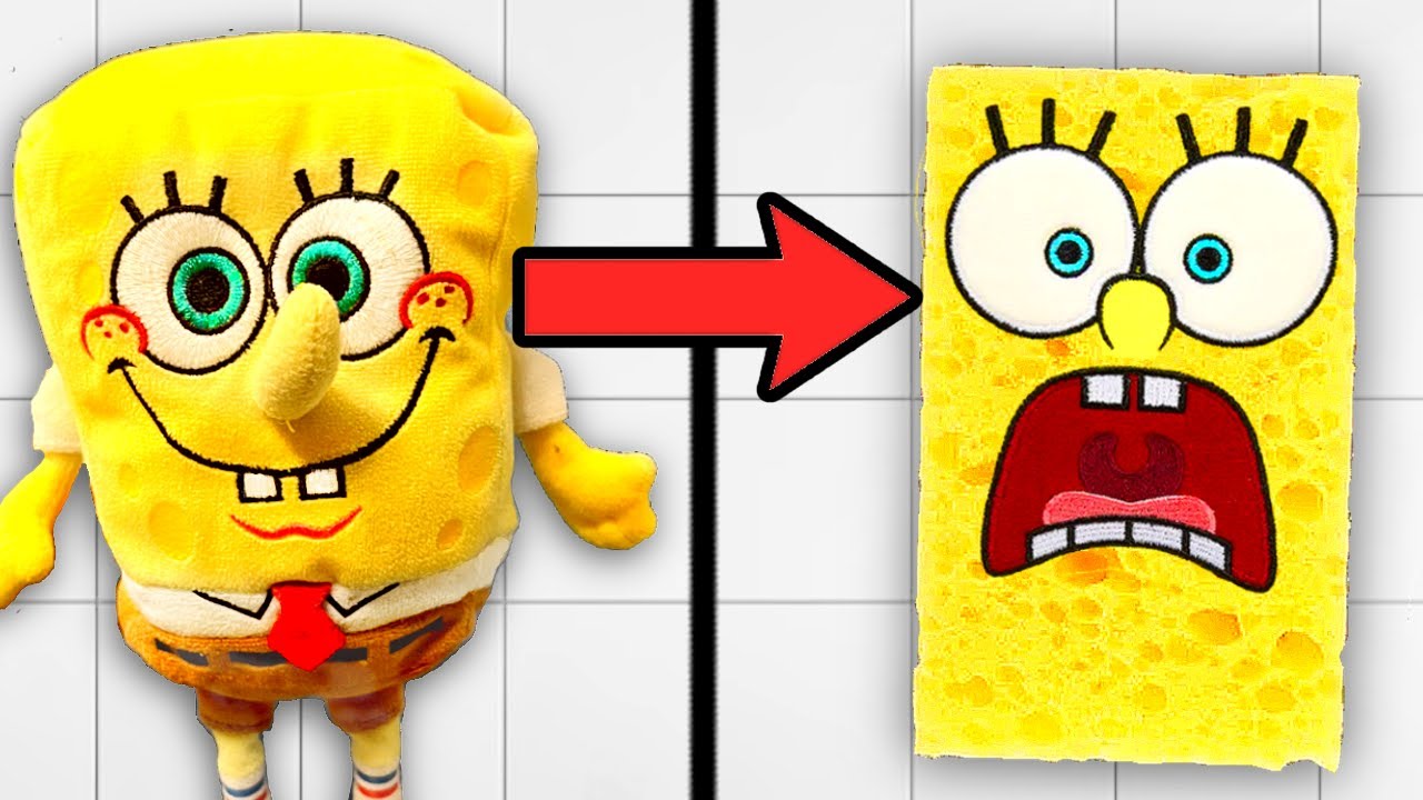 SpongeBAB The REAL Sponge - SpongeBob Plush - YouTube