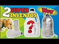 2 IDEAS GENIALES CON BOTELLAS DE PLASTICO inventos facil de hacer / Plastic bottles great invention