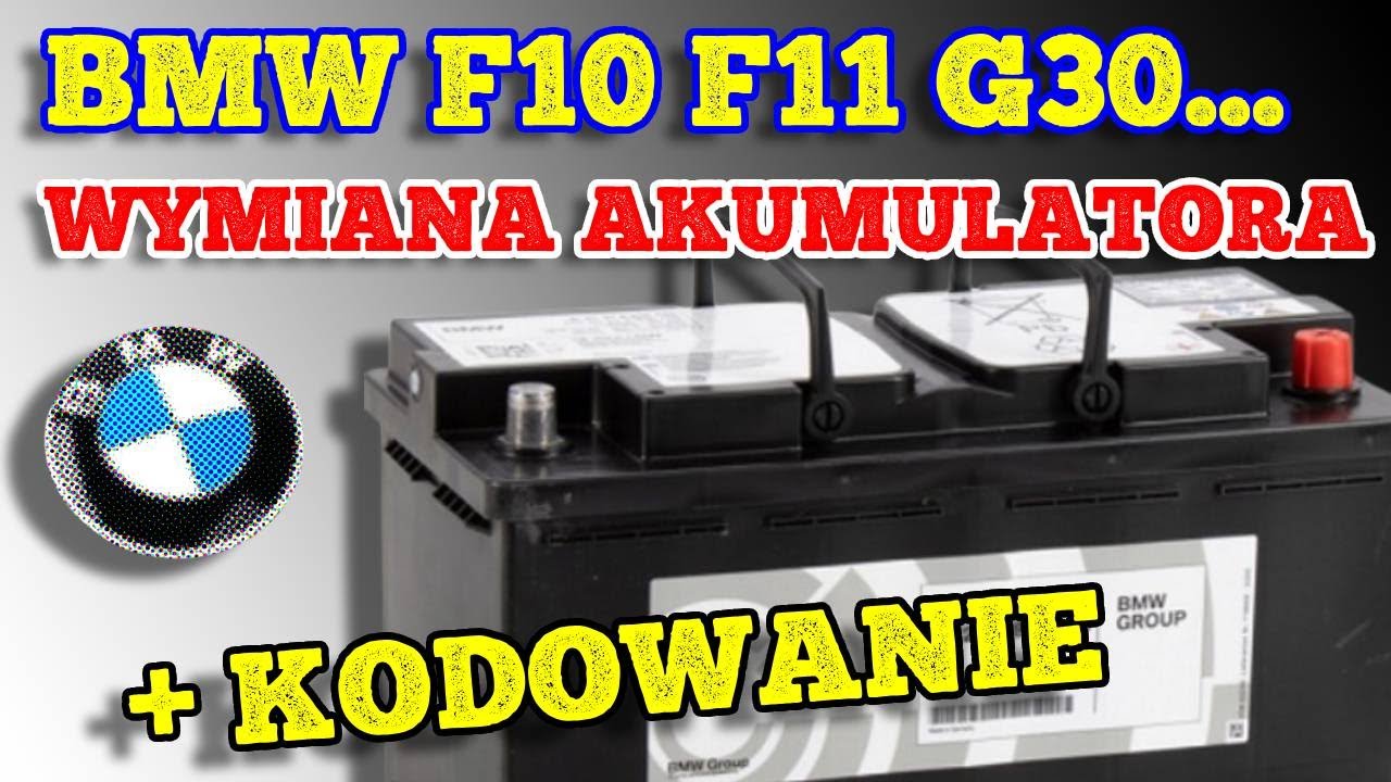 Masz BMW? MUSISZ WIEDZIEĆ jak wymienić akumulator AGM z kodowaniem w ...