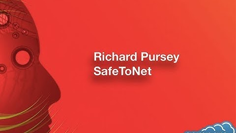 Natural Language Processing and Big Data Analytics - Let’s talk AI -  SafeToNet’s Richard Pursey
