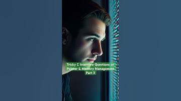 C Interview Questions on Pointer & Memory Management Part 3